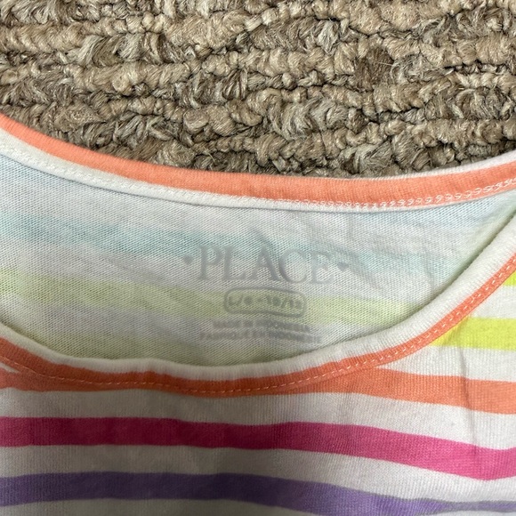 The Children's Place Kids Dresses in Purple, Floral, and Stripes - Picture 7 of 10